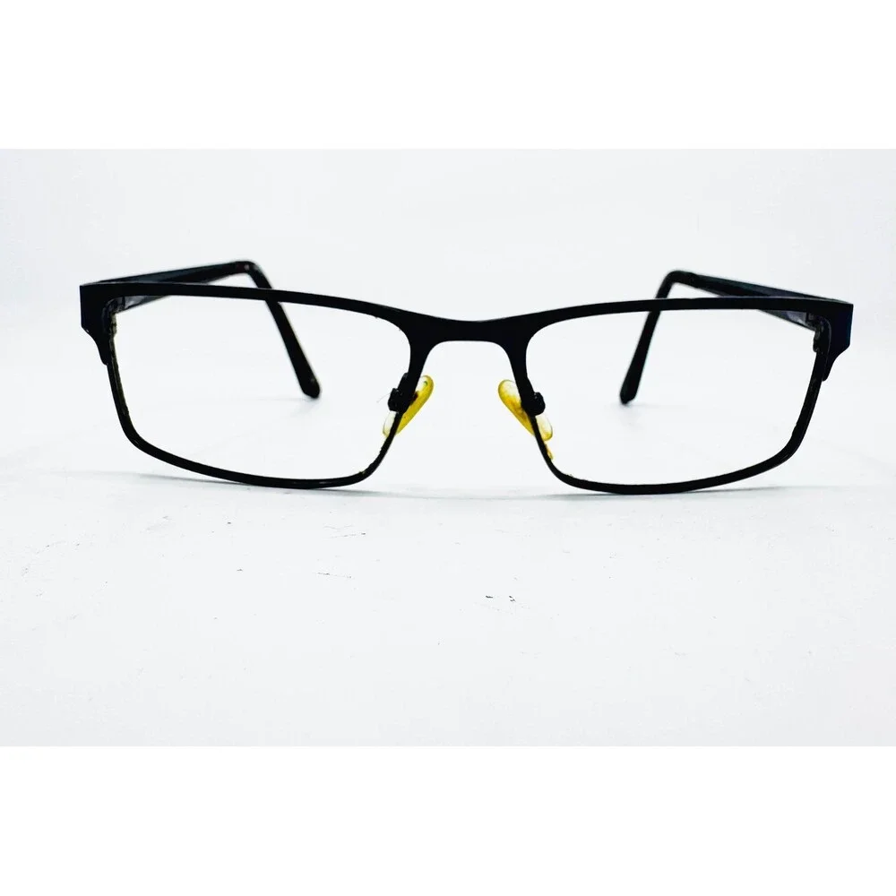 Hackett Eyeglasses Mens Black Rectangular Frame HEK1159 145